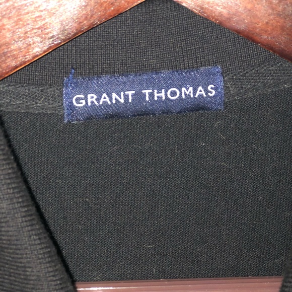 Grant Thomas Men’s Black Medium Polo - Picture 2 of 3